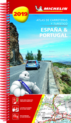 ESPAA & PORTUGAL 2019 (ATLAS DE CARRETERAS Y TURSTICO )