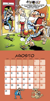 CALENDARIO DE PARED MORTADELO Y FILEMN 2020