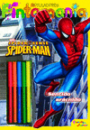 SPIDERMAN. PINTAMANA ROTULADORES