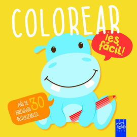 COLOREAR �ES FACIL! HIPOPOTAMO