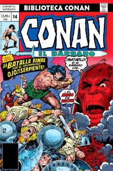 BIBLIOTECA CONAN. CONAN EL BARBARO 14