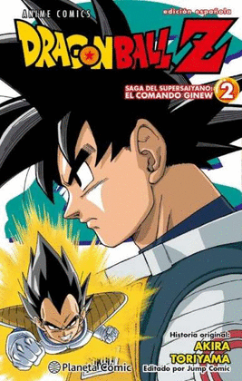 DRAGON BALL Z ANIME COMICS SAGA DEL COMANDO GINEW N� 02/06