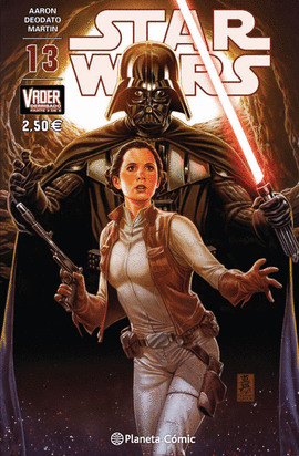 STAR WARS N 13  (VADER DERRIBADO 3 DE 6)