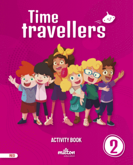 TIME TRAVELLERS 2 RED ACTIVITY BOOK ENGLISH 2 PRIMARIA