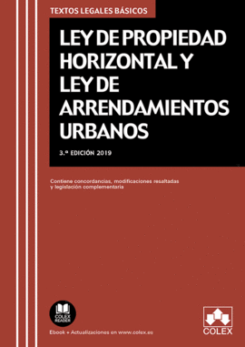 LEY DE PROPIEDAD HORIZONTAL Y LEY DE ARRENDAMIENTOS URBANOS