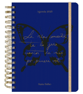 AGENDA ANUAL DIARIA 2025 SARA B�HO