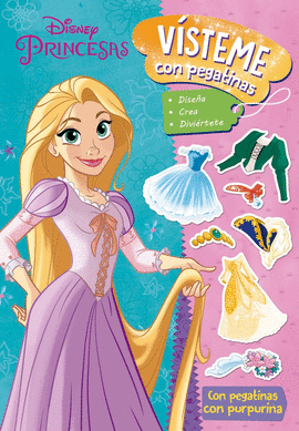 PRINCESAS. V�STEME CON PEGATINAS 2.