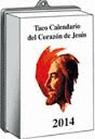TACO CALENDARIO DEL CORAZ�N DE JES�S PARED 2014