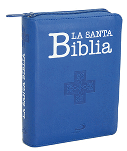 LA SANTA BIBLIA - EDICIN DE BOLSILLO CON FUNDA DE CREMALLERA