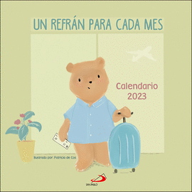 CALENDARIO PARED REFRAN MES 2023