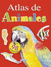 ATLAS DE ANIMALES CON PEGATINAS