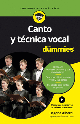 CANTO Y T�CNICA VOCAL PARA DUMMIES