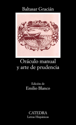 ORACULO MANUAL ARTE PRUDENCIA CATE