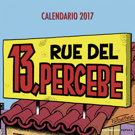 CALENDARIO 13 RUE DEL PERCEBE 2017