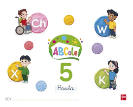 CUADERNO DE LECTOESCRITURA 5, PAUTA. ABCOLE 17
