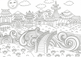 DIVERTIDOS DOODLES PARA COLOREAR