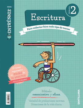 CUADERNO ESCRITURA SERIE ENTRENATE 2 PRIMARIA