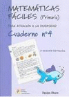 MATEM�TICAS F�CILES, 4 EDUCACI�N PRIMARIA