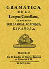 GRAMTICA DE LA LENGUA CASTELLANA