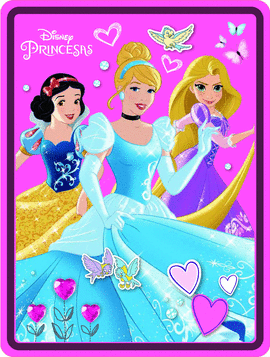 PRINCESAS. CAJA MET�LICA