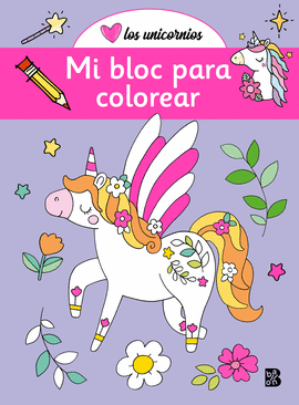 UNICORNIOS-MI BLOC PARA COLOREAR