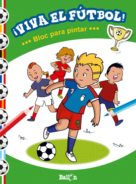 �VIVA EL F�TBOL! - BLOC PARA PINTAR