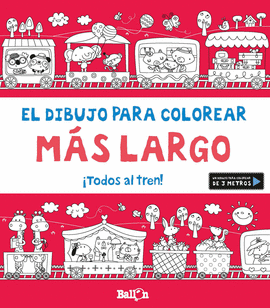 �TODOS AL TREN! - EL DIBUJO PARA COLOREAR M�S LARGO